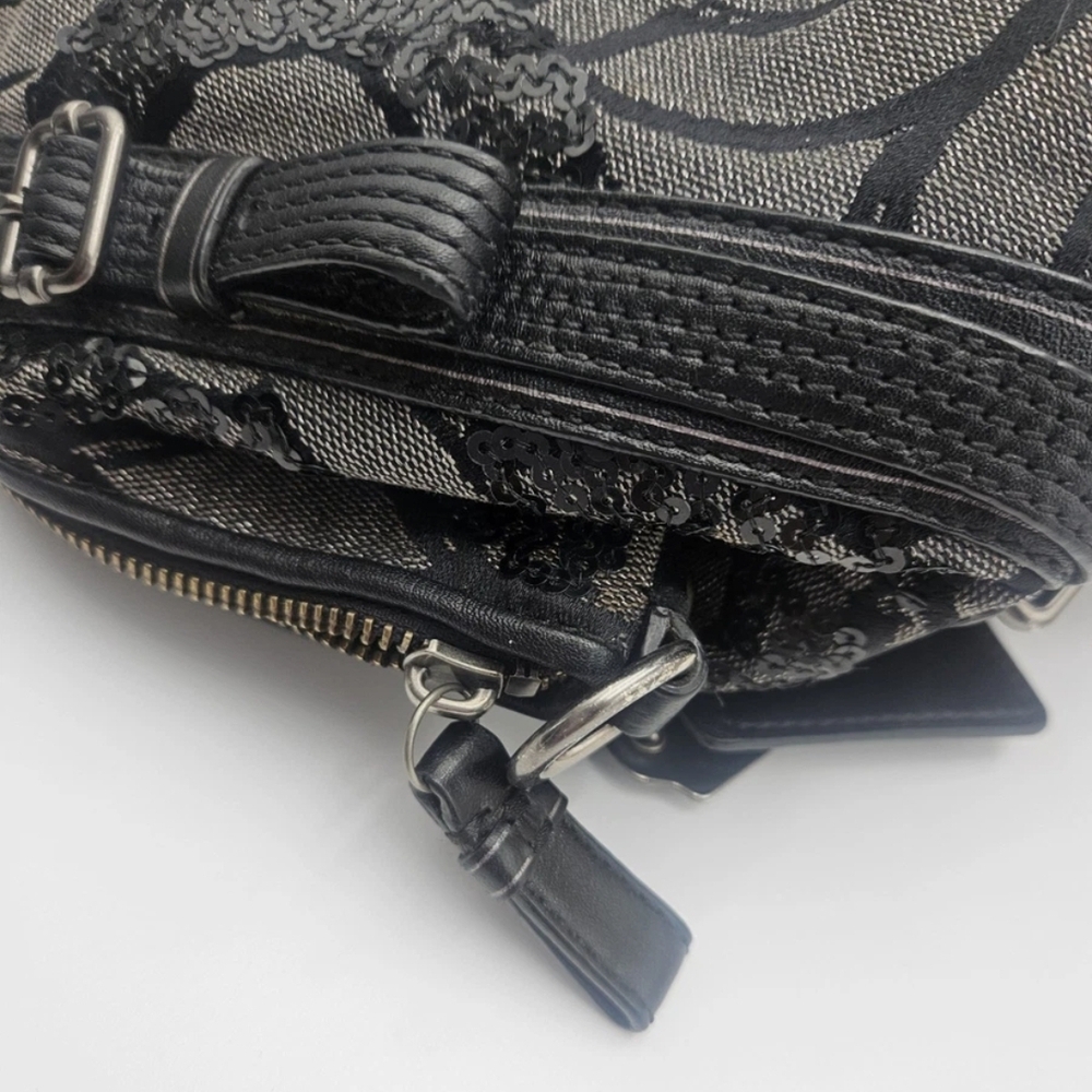 NWOT Coach Madison Sophia Sequin Op Art Satchel - Picture 14 of 14